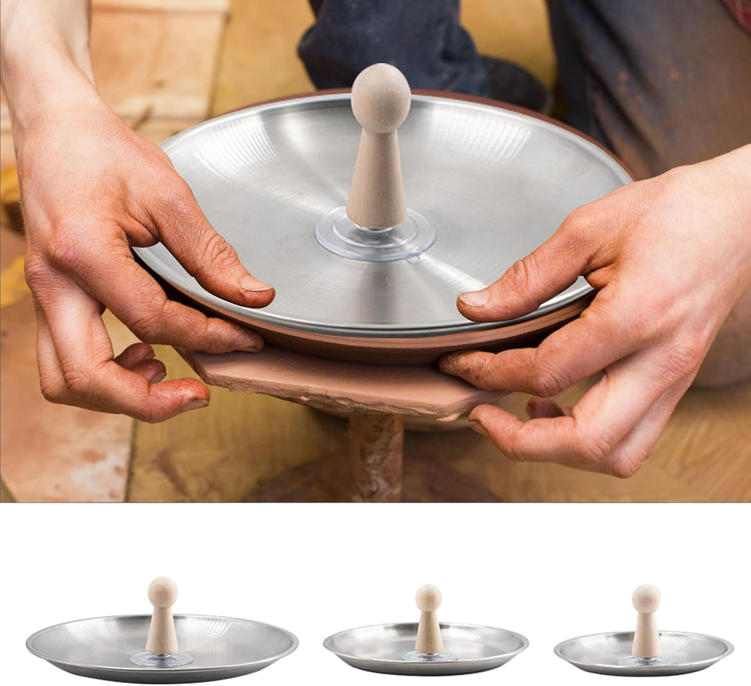 3 Stück Keramikformen 14cm 17cm 20cm Töpferwerkzeug Set Keramik Werkzeug DIY Kit Gipsformen für Kera