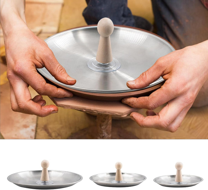 3 Stück Keramikformen 14cm 17cm 20cm Töpferwerkzeug Set Keramik Werkzeug DIY Kit Gipsformen für Kera