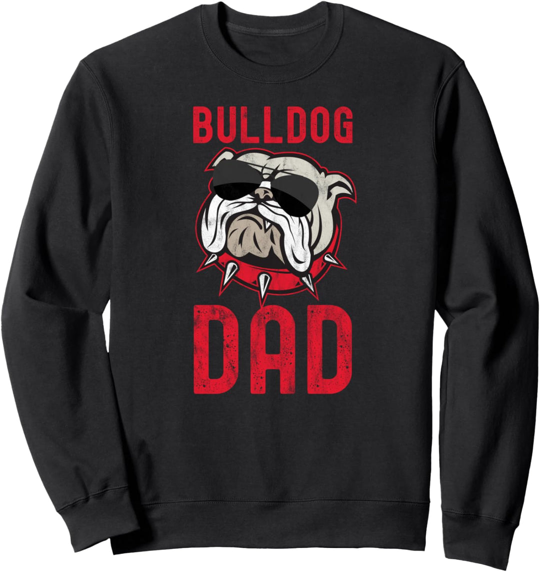 Bulldog Dad | Englische Bulldoggen Besitzer Sweatshirt