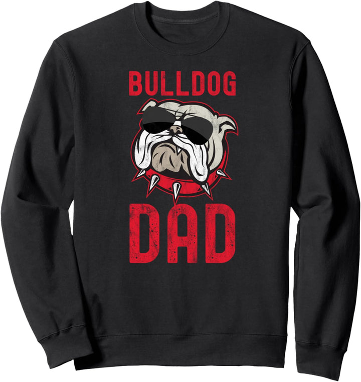 Bulldog Dad | Englische Bulldoggen Besitzer Sweatshirt