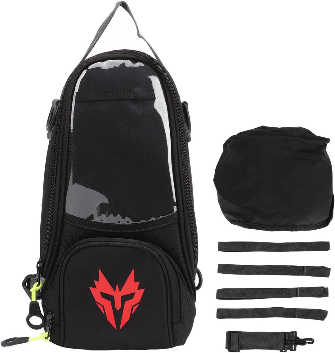 aqxreight Kraftstofftanktasche, Magnetischer Motorrad-Tankrucksack aus Oxford-Gewebe, Hochfestes 4,5