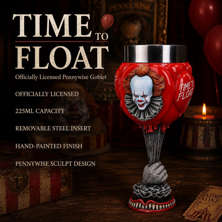 Nemesis Now IT Chapter 2 Time to Float Kelch, rot, 19,5 cm
