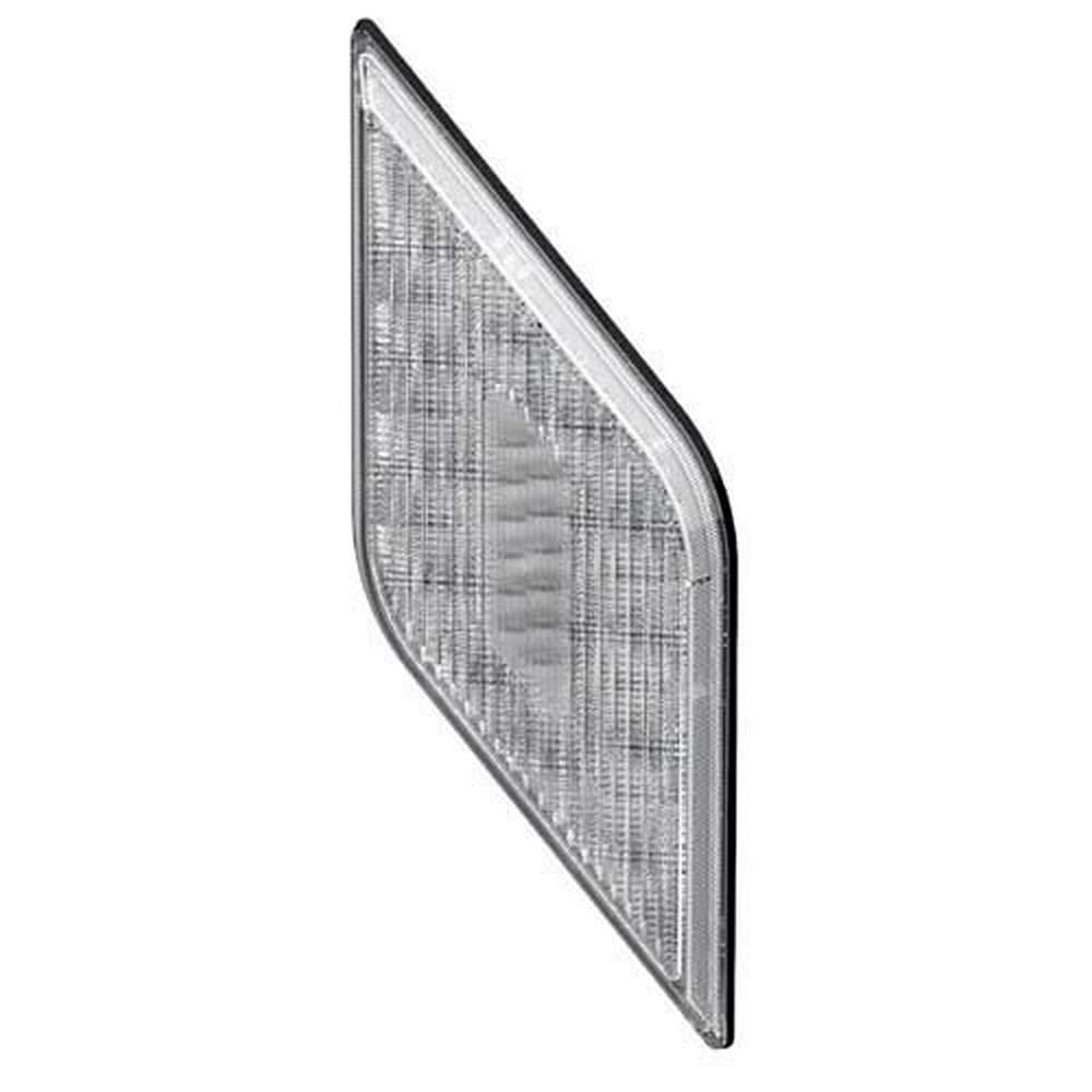 HELLA - Blinkleuchte - Shapeline Style - LED - 12/24V - geschraubt/Einbau - Lichtscheibenfarbe: glas