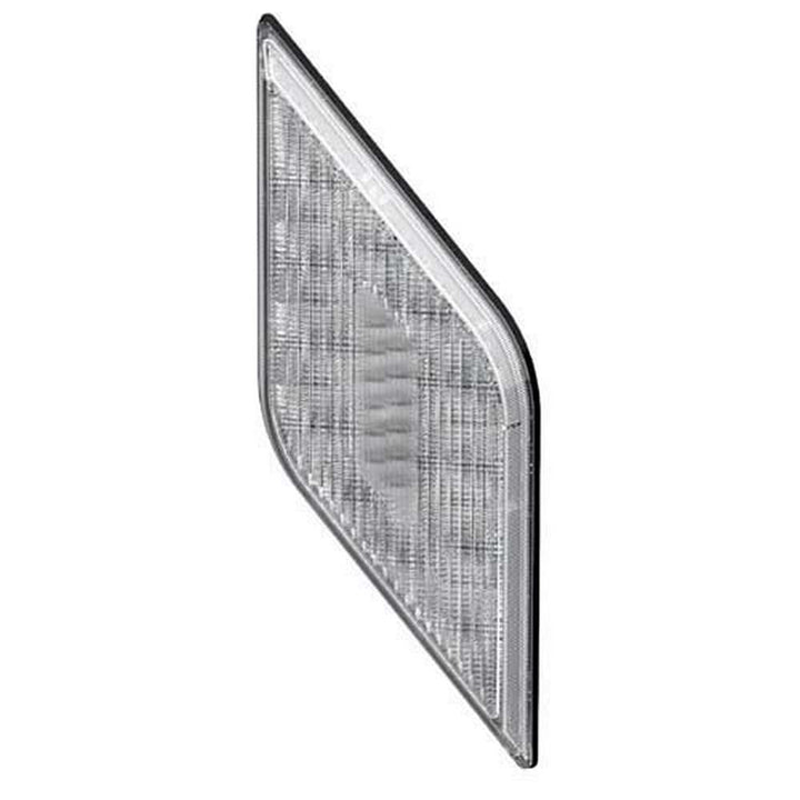 HELLA - Blinkleuchte - Shapeline Style - LED - 12/24V - geschraubt/Einbau - Lichtscheibenfarbe: glas