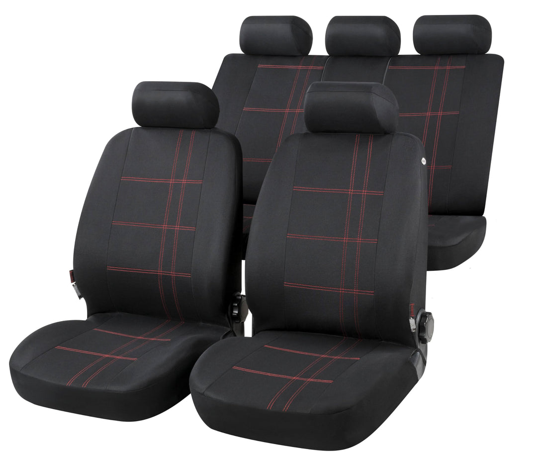 Walser Auto-Sitzbezug Nashville, Universal-Sitzbezug Komplett-Set, PKW-Sitzbezüge, 2 Vordersitzbezüg