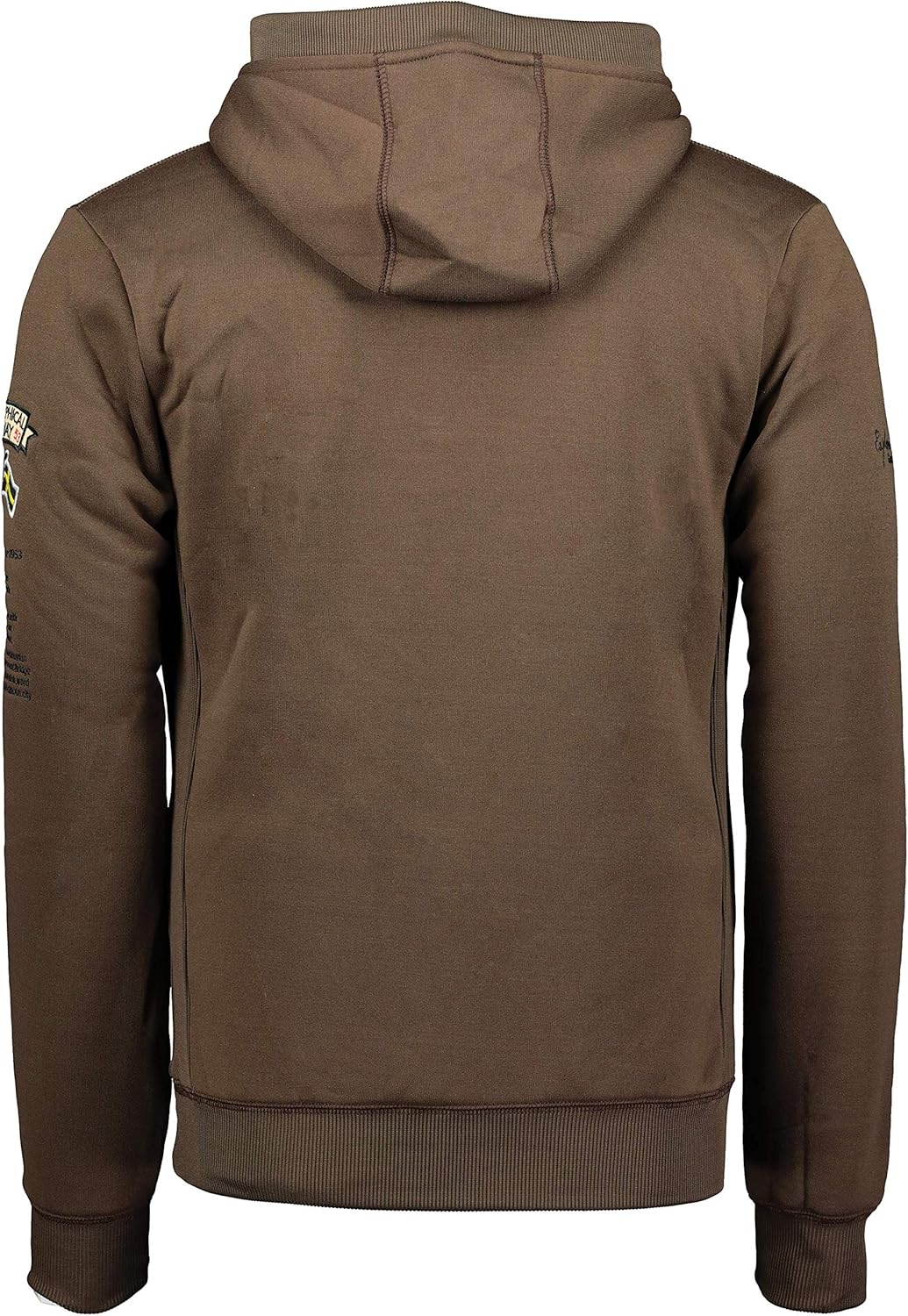 Geographical Norway GYMCLASS Men - Herren Kapuzenpullover Hoody S Braun, S Braun