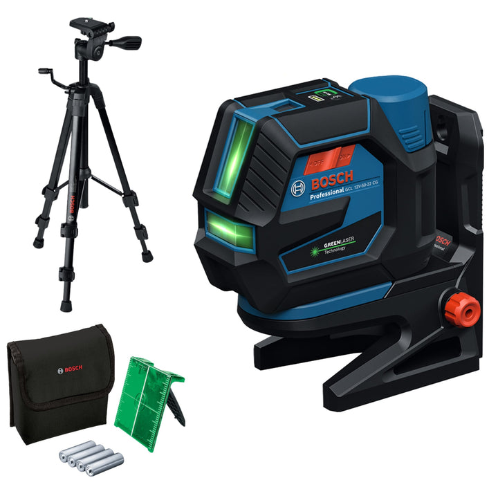 Bosch Professional Kombilaser GCL 12V-50-22 CG (Arbeitsbereich bis zu 50 m mit Empfänger, Levelling