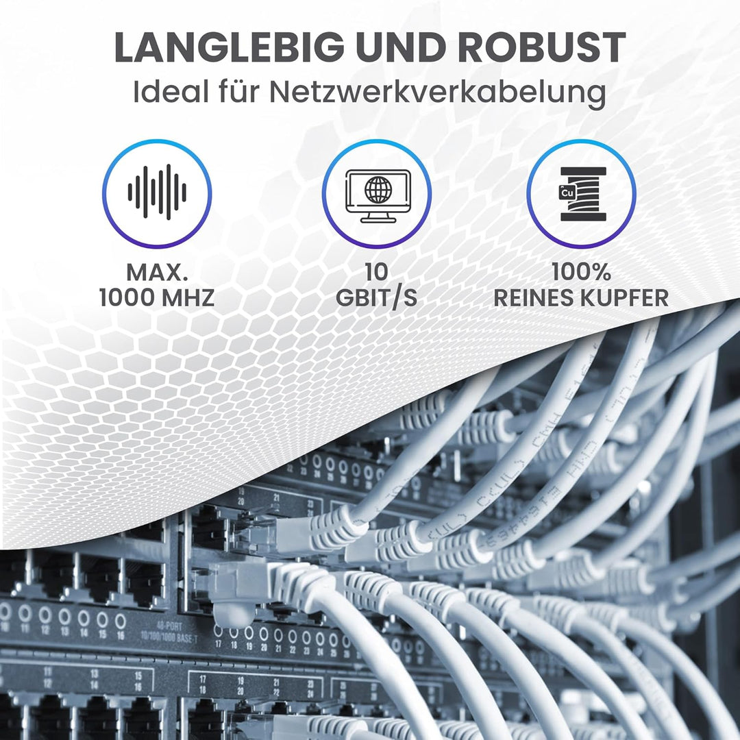 EXTRALINK 305m CAT5e Netzwerkkabel LAN Verlegekabel Innenbereich – 100% Kupfe U/UTPr, PVC Mantel, bi