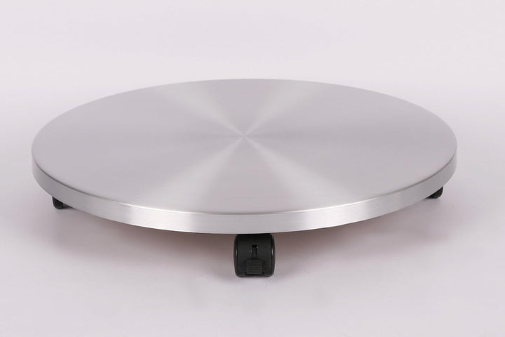Möbelroller/Pflanzenroller (Profi) Ø 46 cm, ALU, 100kg, Bürorollen + Bremse, Marke: Szagato, Made in