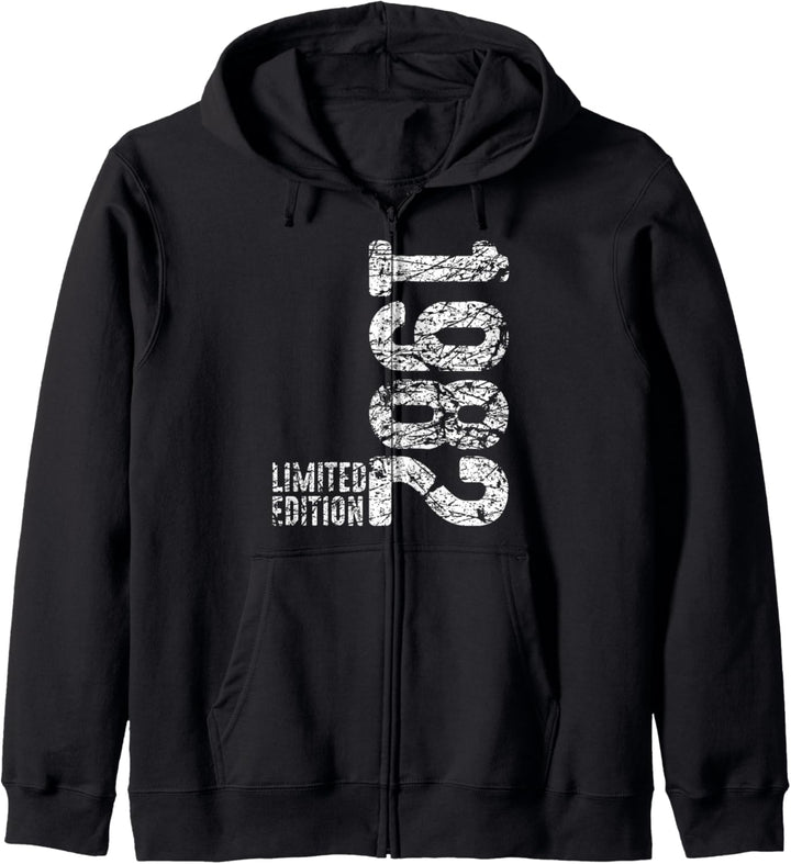 42. Geburtstag Mann Frau 42 Jahre 1982 Deko Lustig Geschenk Kapuzenjacke