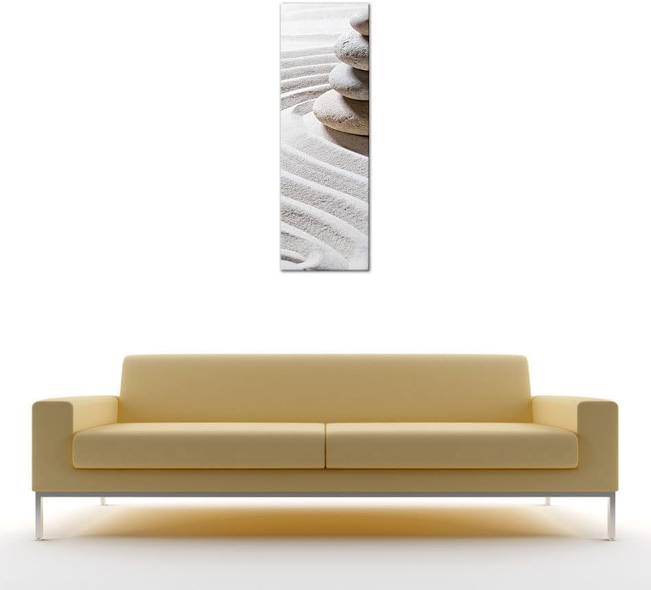 Bilderdepot24 Bild auf Leinwand | Relaxing in 40x120 cm als Panorama Wandbild XXL | Wand-deko Dekora