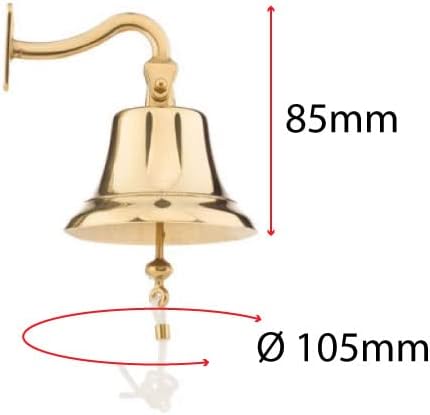 Schiffsglocke Foresti & Suardi - Messing - 460g - Ø105mm