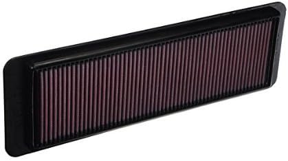 K&N 33-2011 Waschbarer und wiederverwendbarer KFZ Tauschluftfilter Rot