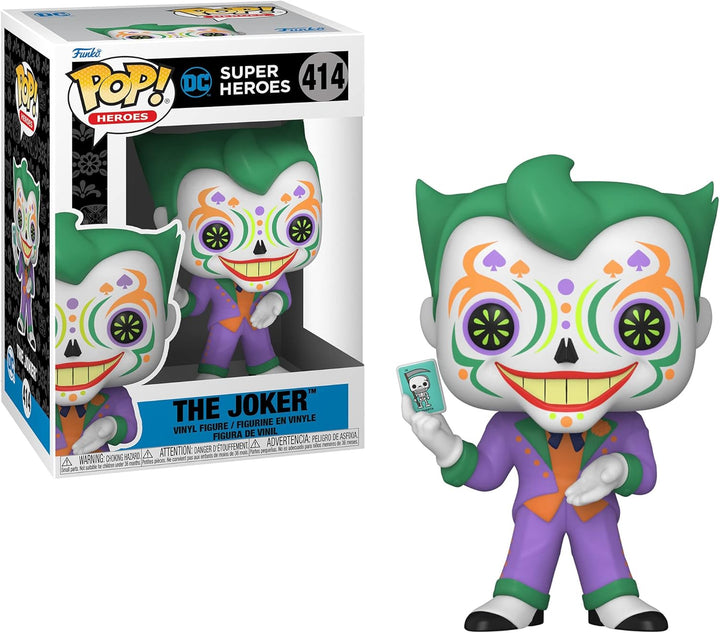 Funko Heroes: POP! Dia De Los DC Collectors Set - Bane, Batman, Harley Quinn, Joker