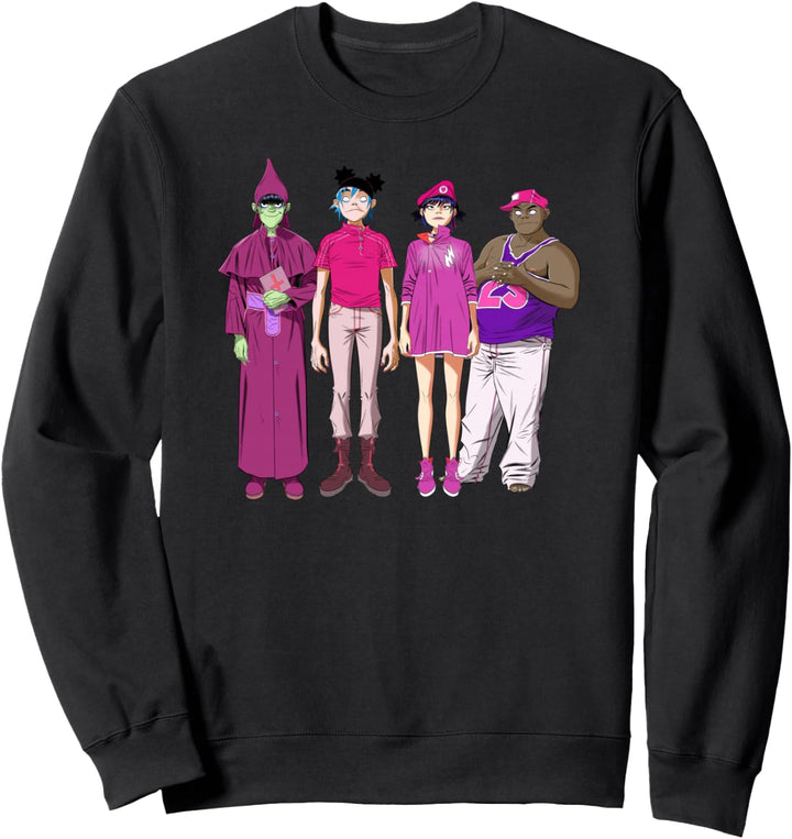 Gorillaz Cracker Island Group Sweatshirt