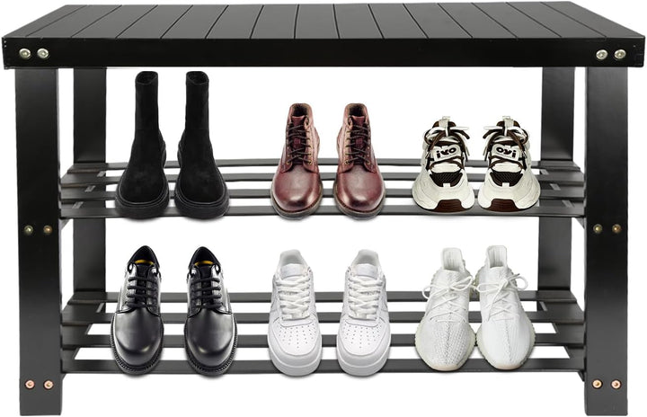 LANTUS Schuhregal platzsparend, Design Schuhregal, Schuhorganizer, Schuhaufbewahrung für Eingangsber