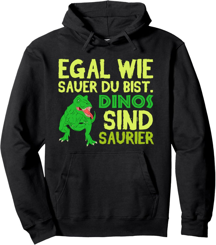 Tyrannosaurus Saurier Wütend Choleriker Dinosaurier Dinos Pullover Hoodie