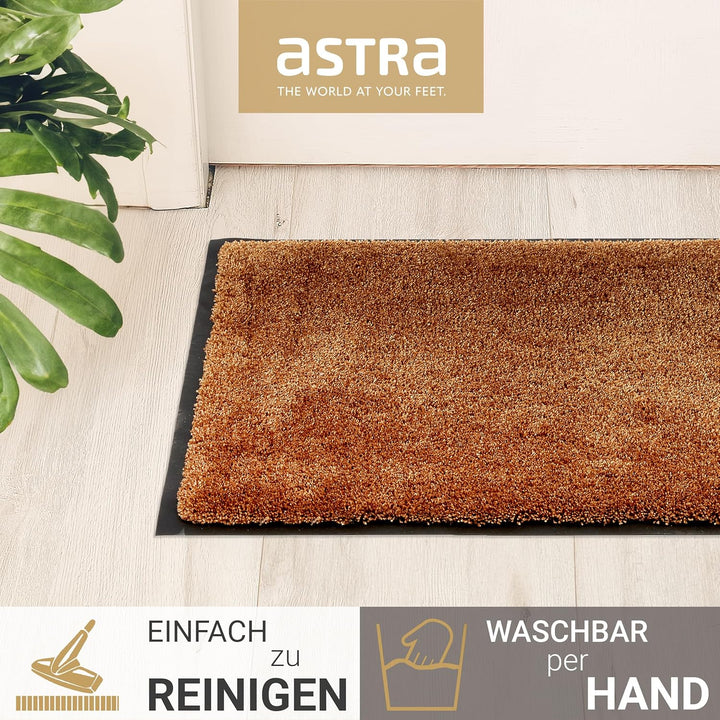Astra Fussmatte innen rutschfest - Schmutzfangmatte super weich - Läufer Flur waschbar per Hand - Tü
