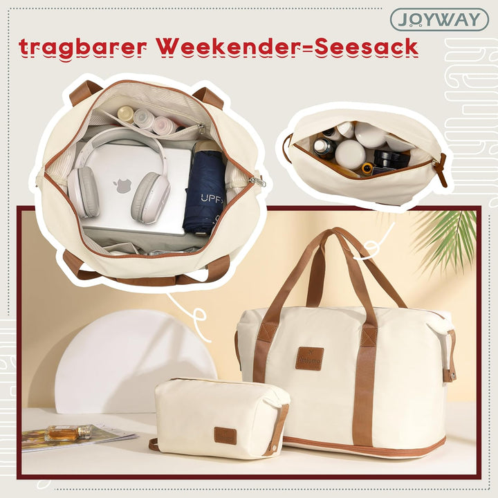 Joyway Kofferset 3 teilig Koffer Trolley, Hartschalen Erweiterbar Reisekoffer, Zwillingsrollen Handg