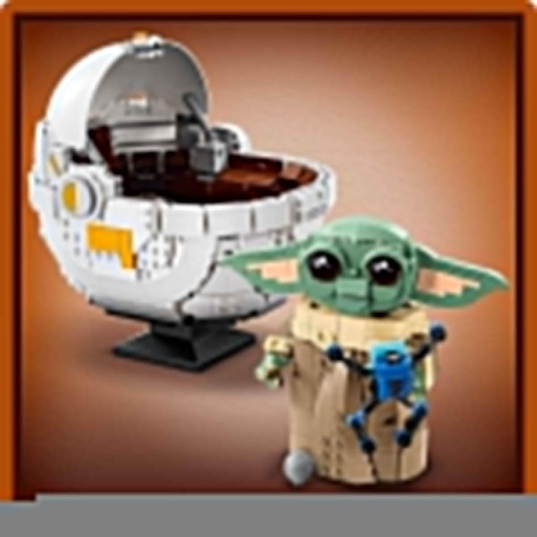 LEGO Star Wars 75403 Grogu in Seiner Repulsorwiege aus The Mandalorian - Minifigur zum Sammeln - Mod