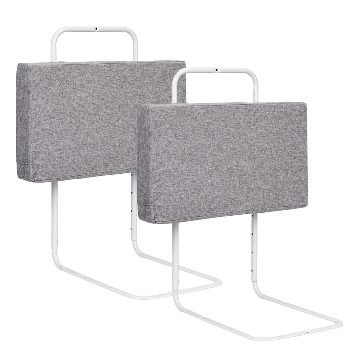 Ansobea 2X Bettgitter 50cm Bettschutzgitter für Kinderbett, Rausfallschutz Bett Bettgitter, Weich Hö