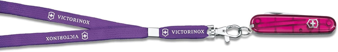 Victorinox Taschenmesser My First Victorinox - pink transparent - Swiss Made - 9 Funktionen, Klinge,