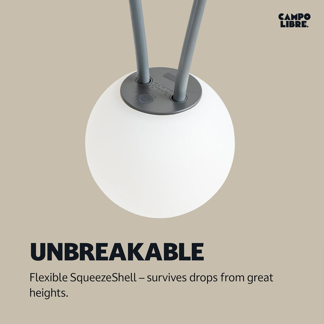 Campo Libre.® LENI I Campinglampe I flexible Outdoorlampe zum Aufhängen, Hinstellen und Montieren I