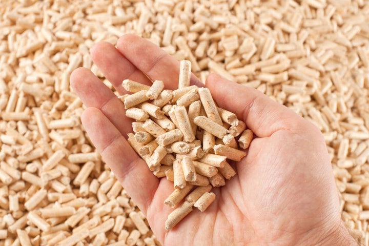 Katzenstreu Pellets | Holzpellets 100% reines Kiefernholz, pflanzliche nicht klumpende Streu für Kat