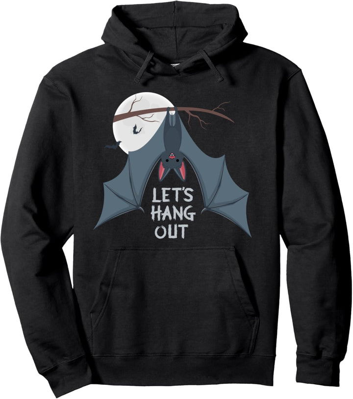 Lustiges Halloween Trick r Treat Shirt: Fledermaus Halloween Kostüm Pullover Hoodie