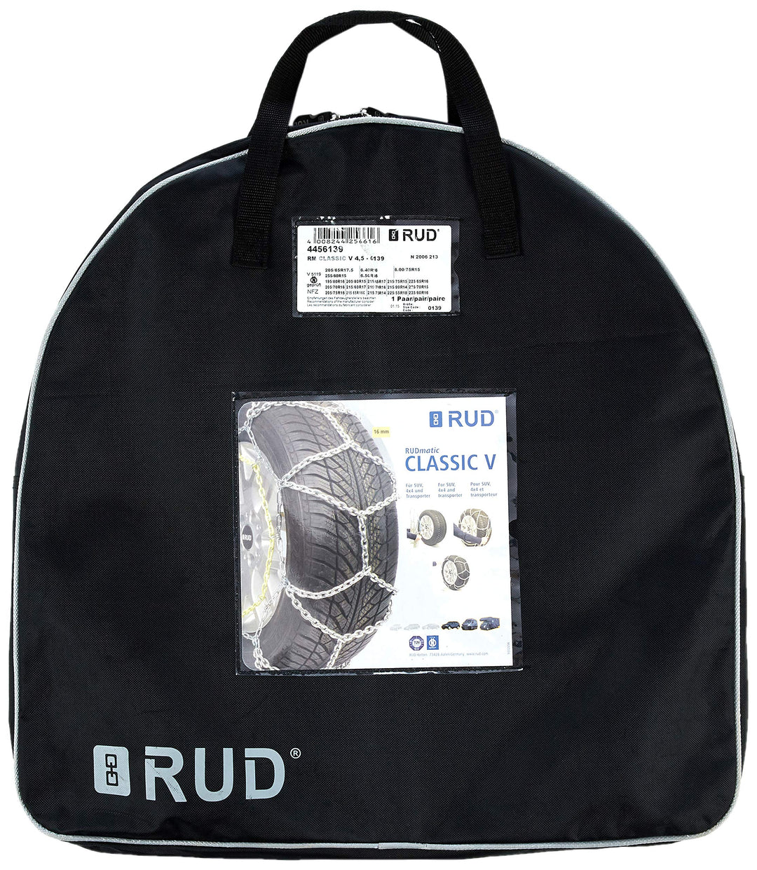 RUD Schneeketten RUDmatic CLASSIC V, Gr. 0135, 1 Paar [Art. 19642], 0135
