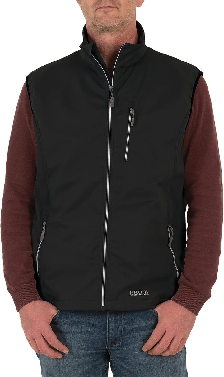 PRO-X elements Herren Weste Matteo, Schwarz, M, 2722