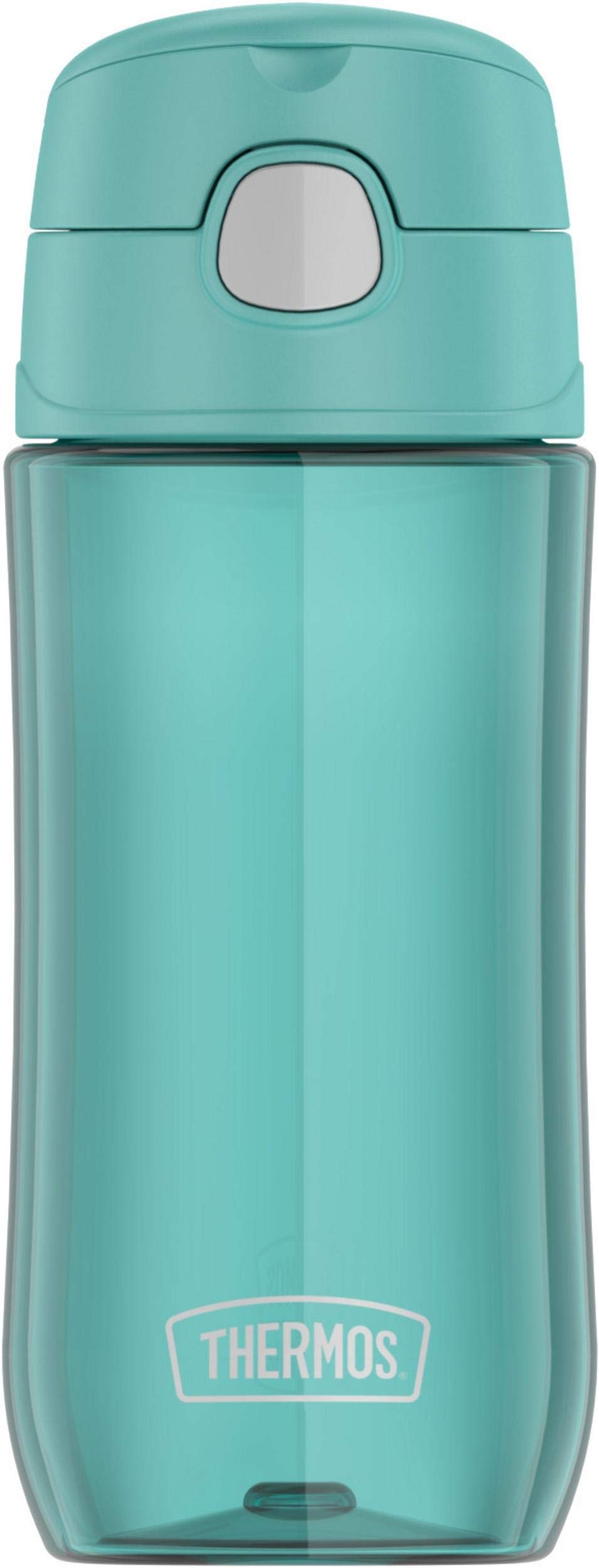 THERMOS Funtainer Trinkflasche, Kunststoff, mit Ausgiesser, 473 ml, Aqua 16 Ounce Aqua, 16 Ounce Aqu