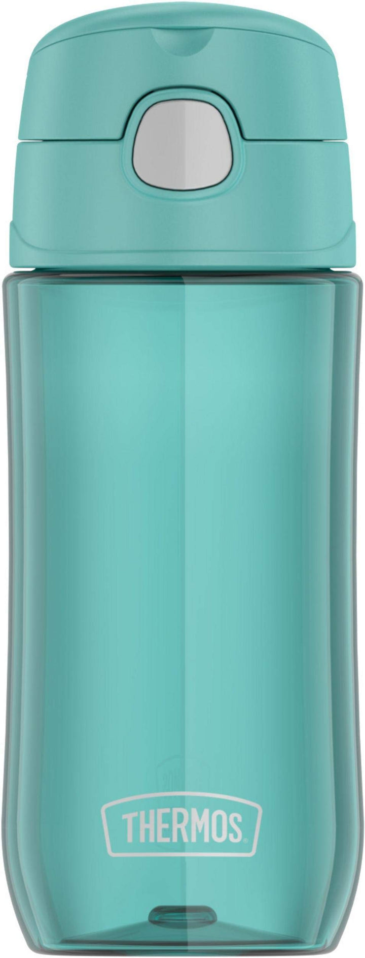 THERMOS Funtainer Trinkflasche, Kunststoff, mit Ausgiesser, 473 ml, Aqua 16 Ounce Aqua, 16 Ounce Aqu