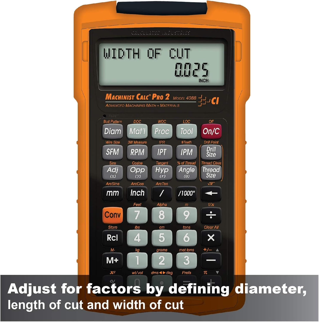 Machinist Calc Pro 2 Taschenrechner, Taschenrechner