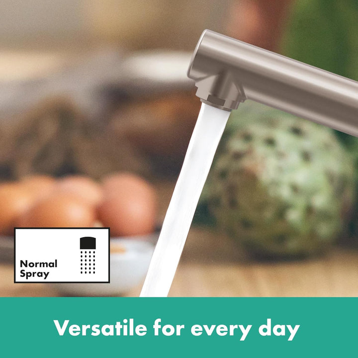hansgrohe Küchenarmatur Zesis M33, Wasserhahn Küche mit Auslauf Höhe 150 mm, einstellbar in 3 Stufen