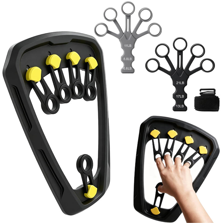 1 Satz Handtrainer Fingertrainer Unterarmtrainer Einstellbarem Widerstand | Zwei Widerstandssysteme