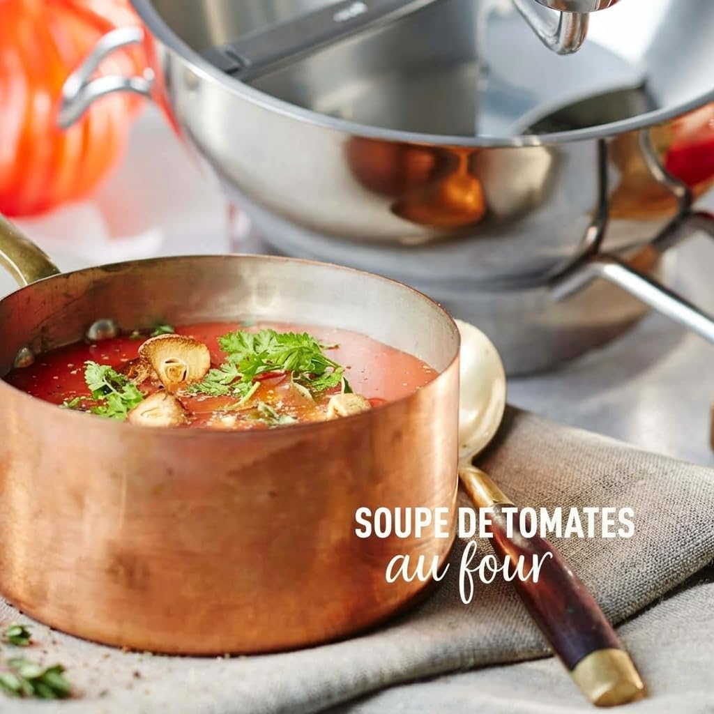GEFU Passiergerät Flotte Lotte - manuelle Edelstahl-Passiermühle inkl. 3 Lochscheiben mit unterschie