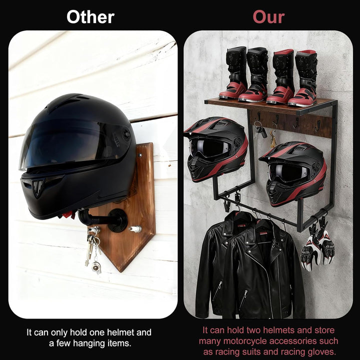 Helmhalter Wandhalterung Motorradhelm Halterung Wand,Motorradhelmhalter Plattenständer Display Organ