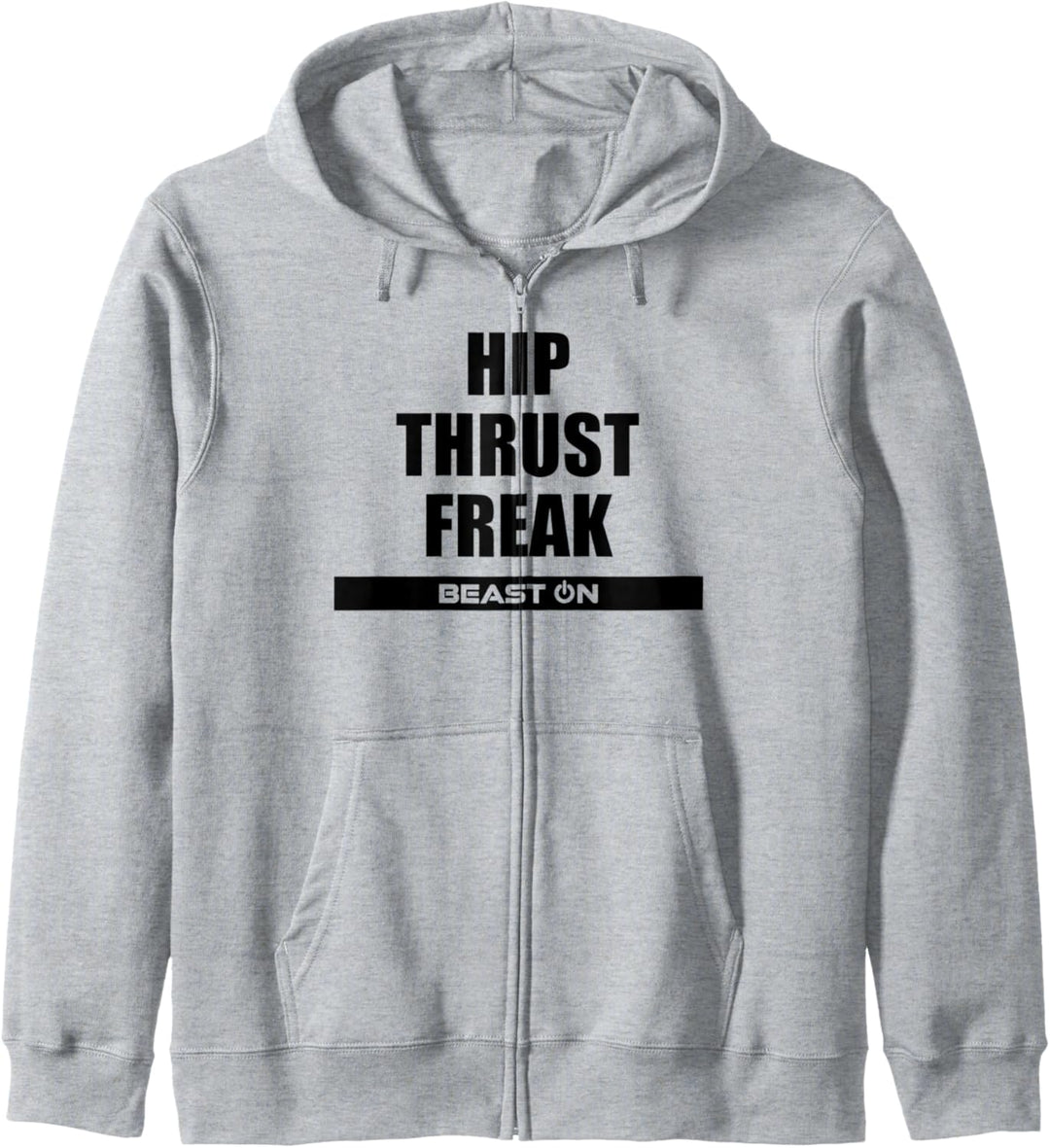 Hip Thrust Freak Fitness Bodybuilding Gym Motivation Sprüche Kapuzenjacke
