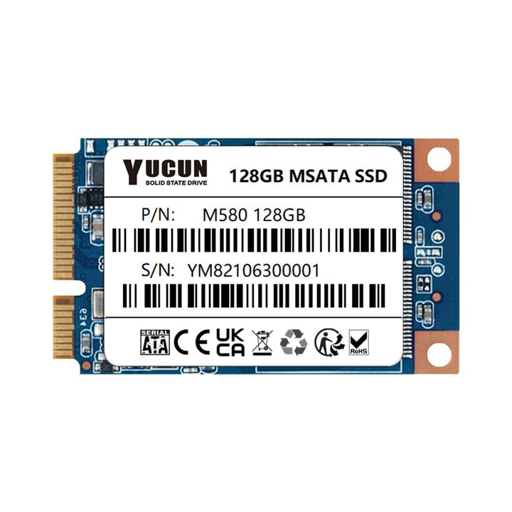 YUCUN MSATA III Interne Solid State Drive 128GB SSD, 128GB