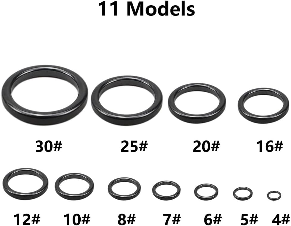 Angelrute Keramik Führungen Ringe, 160 Stück 11 Grössen Spitze Reparatur Kit Angelrute Auge Zubehör
