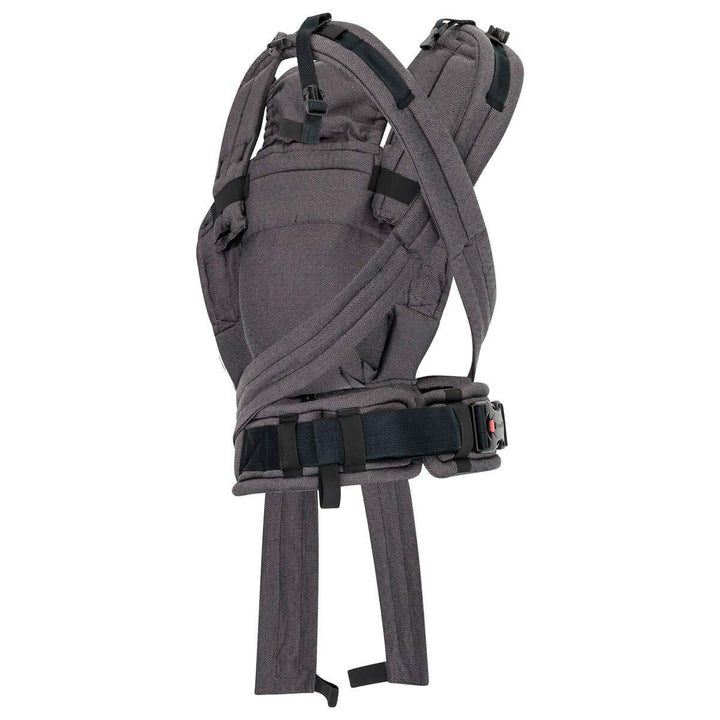 HOPPEDIZ® NABACA® Komfort-Modultrage, Basic-Set London grau-schwarz, London grau