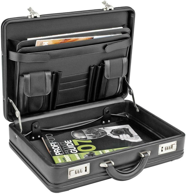 D&N Business Line Aktentasche, 45 cm, 18L, schwarz