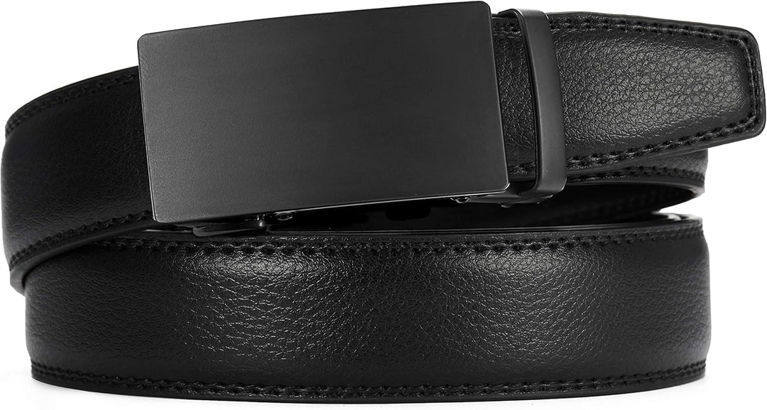 CHAOREN Automatik Gürtel Herren, Ledergürtel Herren, 35 mm Breit, Kürzbar | Präzise Anpassung für pe