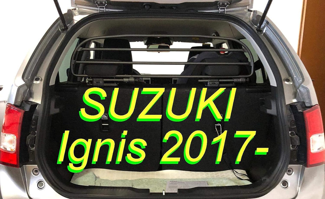 ERGOTECH Trenngitter Hundegitter Schutzgitter kompatibel mit Suzuki Ignis (ab BJ 2017-) RDA65HBG-XXS