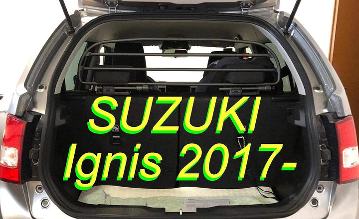 ERGOTECH Trenngitter Hundegitter Schutzgitter kompatibel mit Suzuki Ignis (ab BJ 2017-) RDA65HBG-XXS