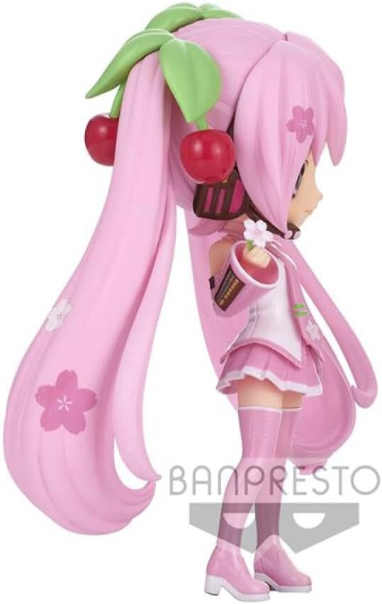 Banpresto Hatsune Miku Sakura Miku Q Posket 14 cm