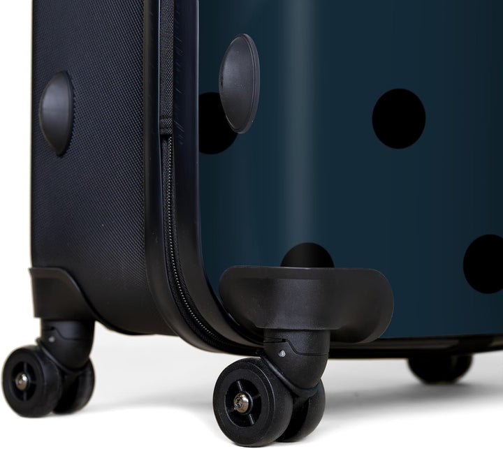 NoBoringSuitcases.com® Koffer XL Gross 77x51.5x28 cm Reisekoffer mit 4 Rollen Leicht Trolley Hartsch