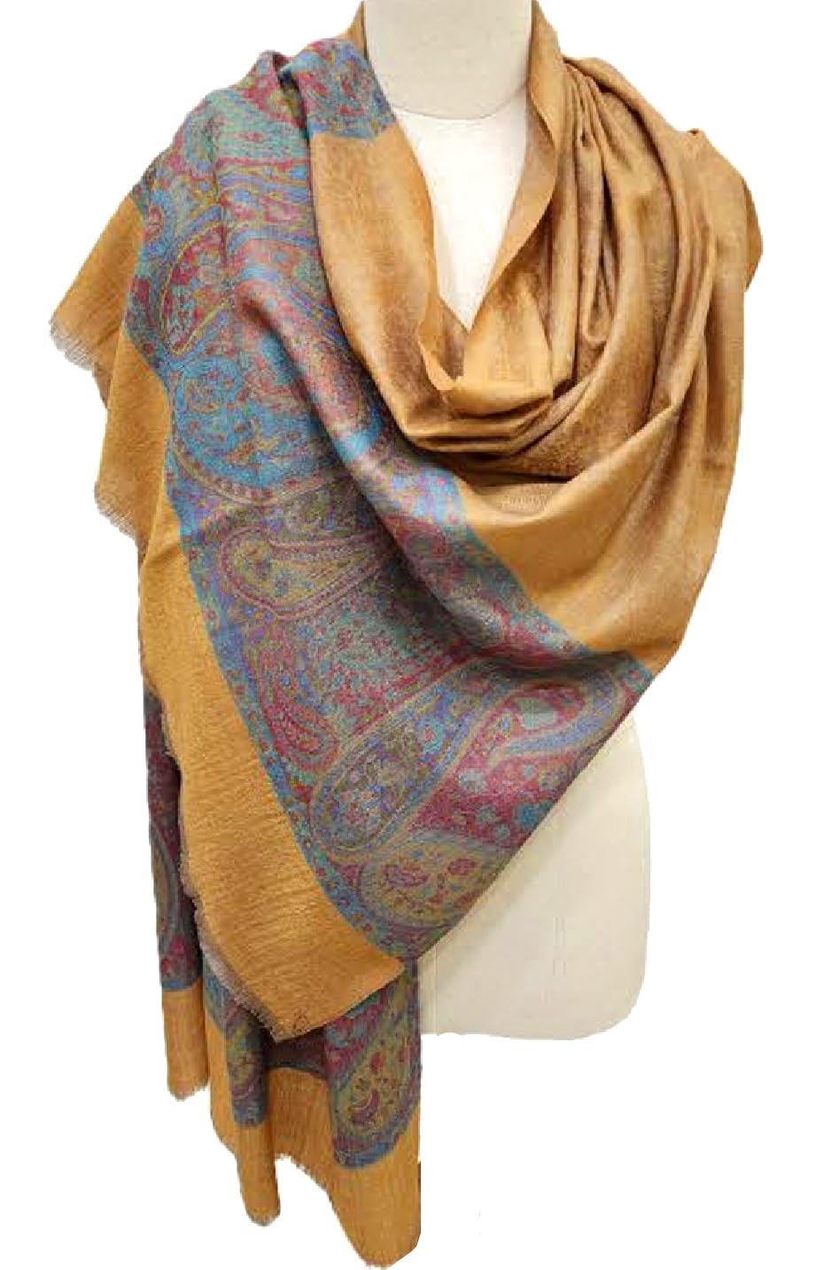 Lorenzo Cana Pashmina Damen Schal Schaltuch 100% Kaschmir Kaschmirschal Kaschmirtuch Damenschal Gewe