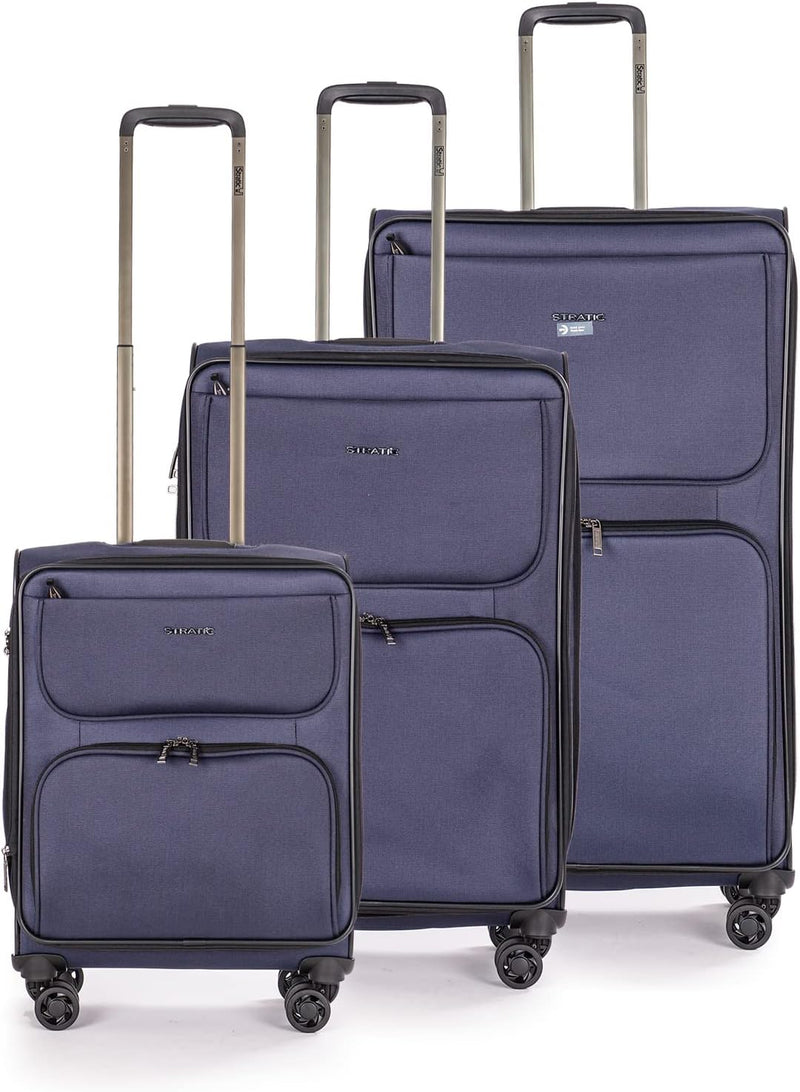 Stratic Bendigo Light + - Koffer-Set 3-teilig (S, M, L) Navy [36], Navy [36]